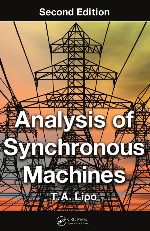 Analysis of Synchronous Machines cover