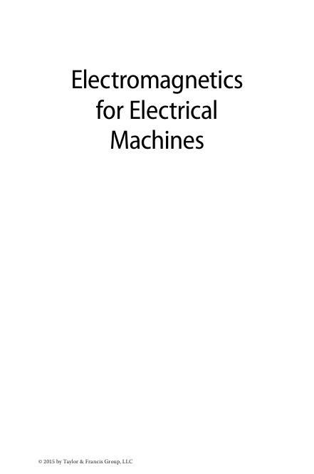 electric magnet for electric machines cover