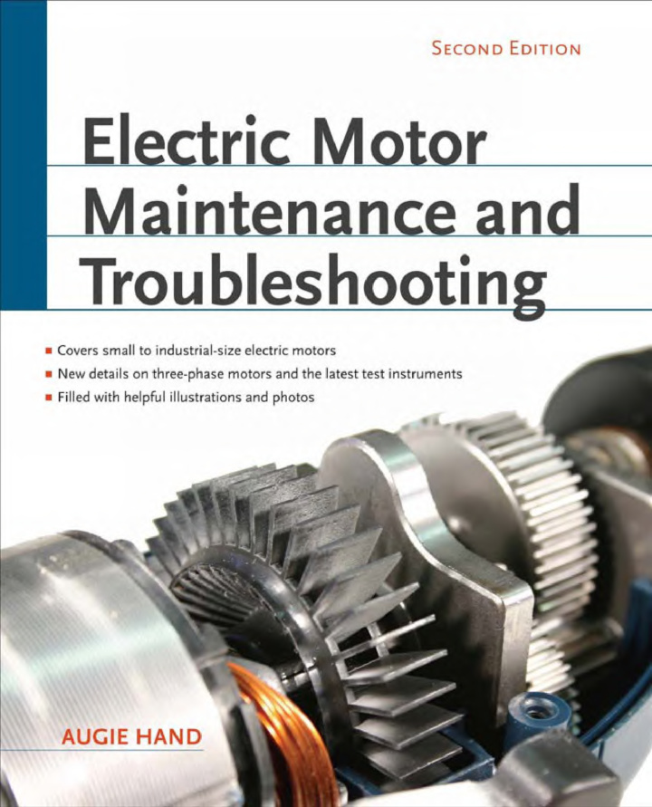Electric Motor Maintenance and Troubleshooting cover