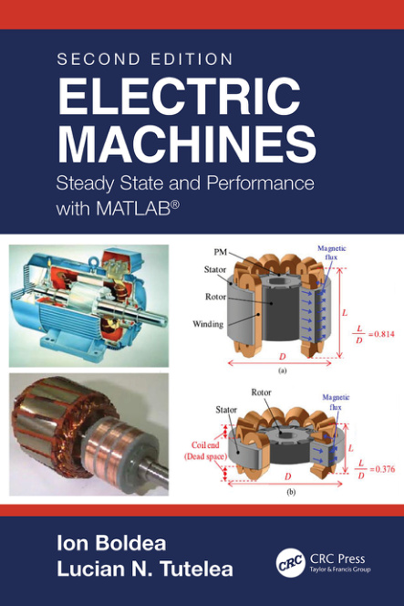 Electric Machines Steady State and Performance with MATLAB cover